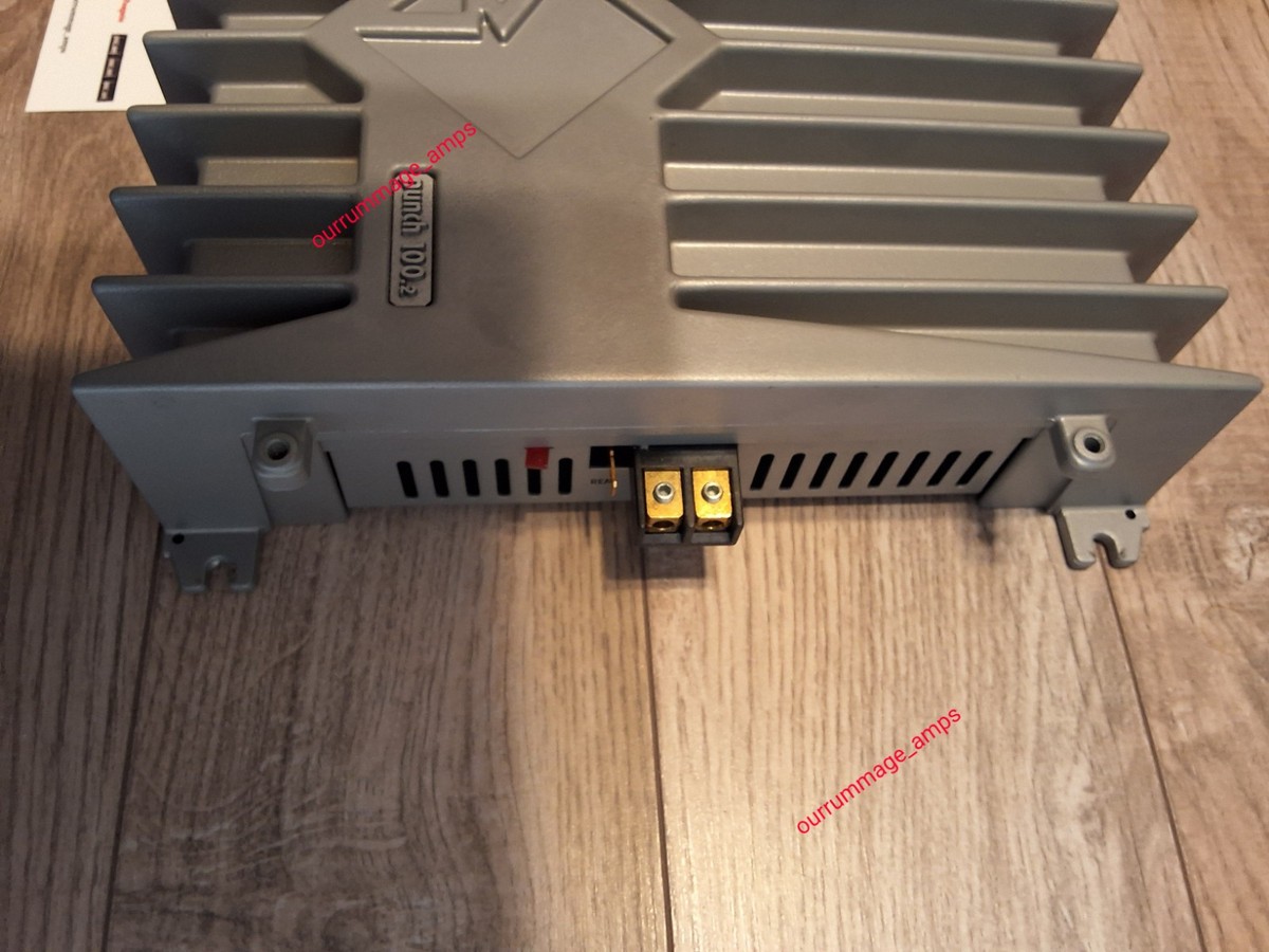 Rockford Fosgate PUNCH 100.2 Car Audio Amplifier 🇺🇸 OLD SCHOOL