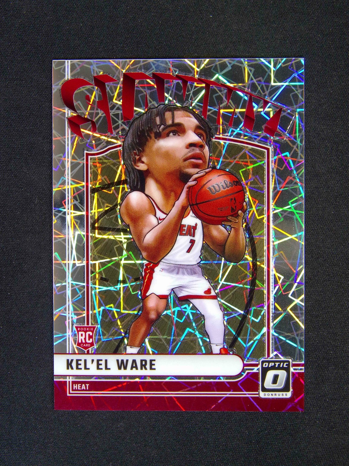 2024-25 Panini Donruss Optic Kel'el Ware #20 RC Rookie Slammy Lazer