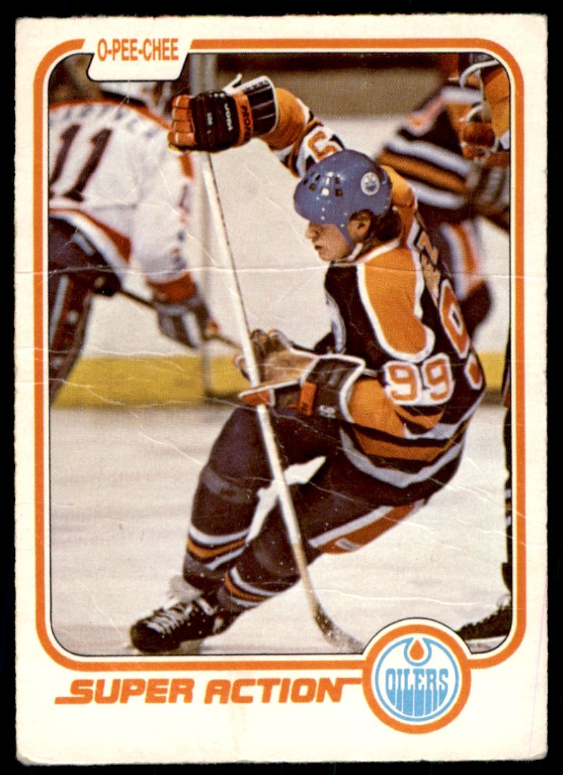 1981-82 O-Pee-Chee Wayne Gretzky Edmonton Oilers #125