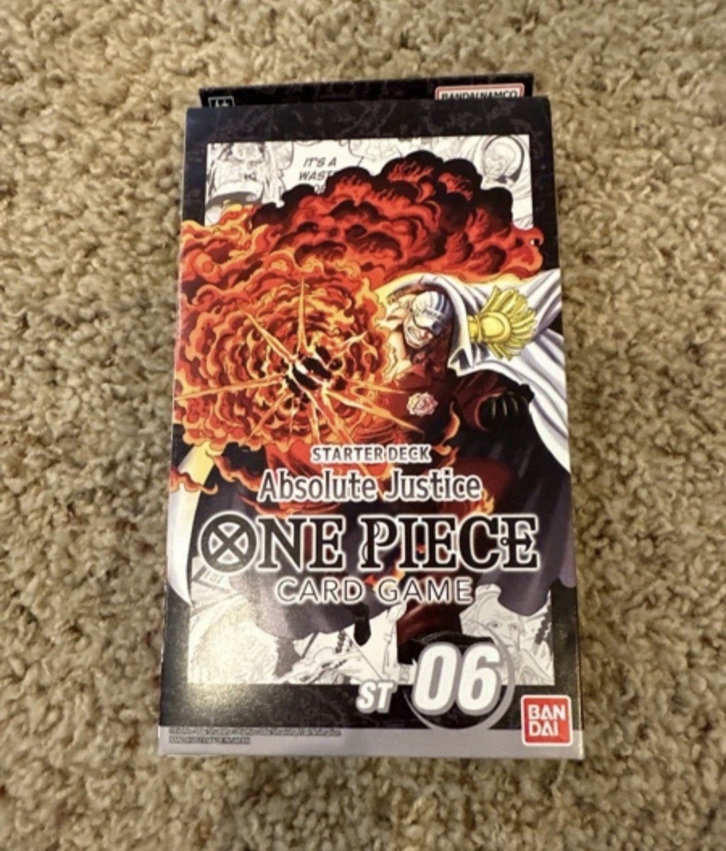 one piece card game absolute justice One Piece - Starter Deck