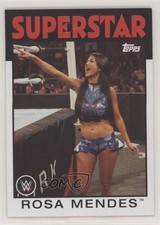 2016 Topps Heritage WWE Superstar Rosa Mendes #52 02v3