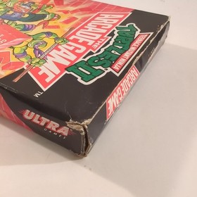 CIB Teenage Mutant Ninja Turtles II 2 Arcade Nintendo NES 1990 Pizza Hut TESTED