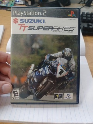 SUZUKI TT SUPER BIKES-PS2- PlayStation 2- Tested- Complete