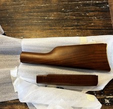 New Nos Original Henry Big Boy Lever Action Walnut Brass Butt Stock Forend Set