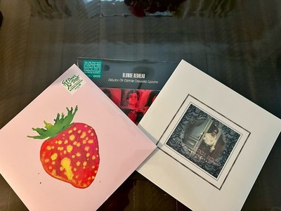 Blonde Redhead Vinyl Collection   3 Sealed LPs (Tour Purchased, Like New)