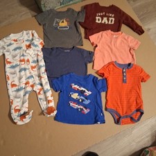 Infant Boys Assorted Lot of 7/ Sizes 3-6  6-9 mos