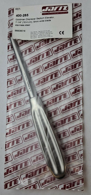 Integra Jarit 400-285, Goldman Displacer Septum Elevator, 7-1/4, 6mm Blade Width