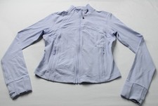 Lululemon Women's Define Cropped Active Jacket Nulu LB3 Lavender Frost Size 8