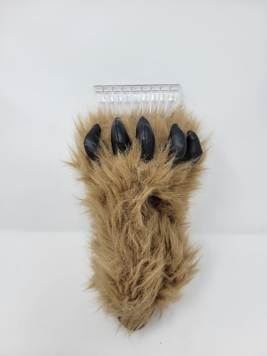Tundra Animal Paw Furry Plush Ice Scraper Mitten For Car Windshield Snow Warm