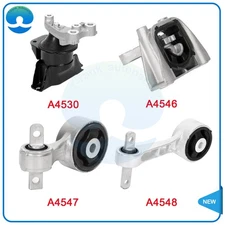 A4530 4PC Engine Motor & Transmission Mounts Set for 2006-2010 Honda Civic 1.8L
