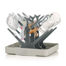 haakaa Portable Baby Bottle Drying Rack - Space Saving Tree for Bottles  Parts