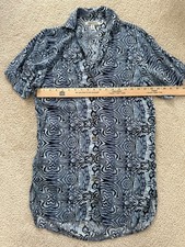 Urban Outfitters Women’s Shirt Dress Blue  Size S