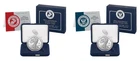 (2) Coins 2025 250th Anniversary 1 OZ Silver Proof Privy* Marine*Navy * Tot 2 OZ