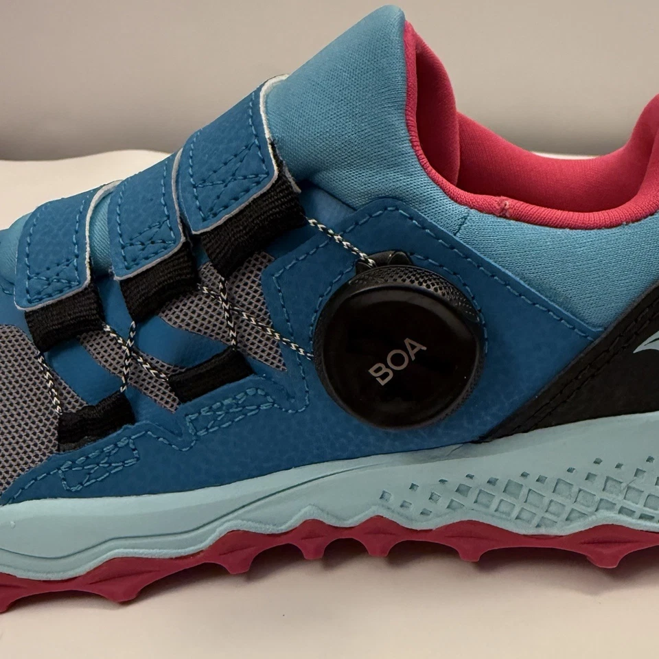 Zapatilla deportiva Saucony Peregrine Shield 2 azul rosa nueva sin caja niña grande talla 3,5 Foto 4 de 4