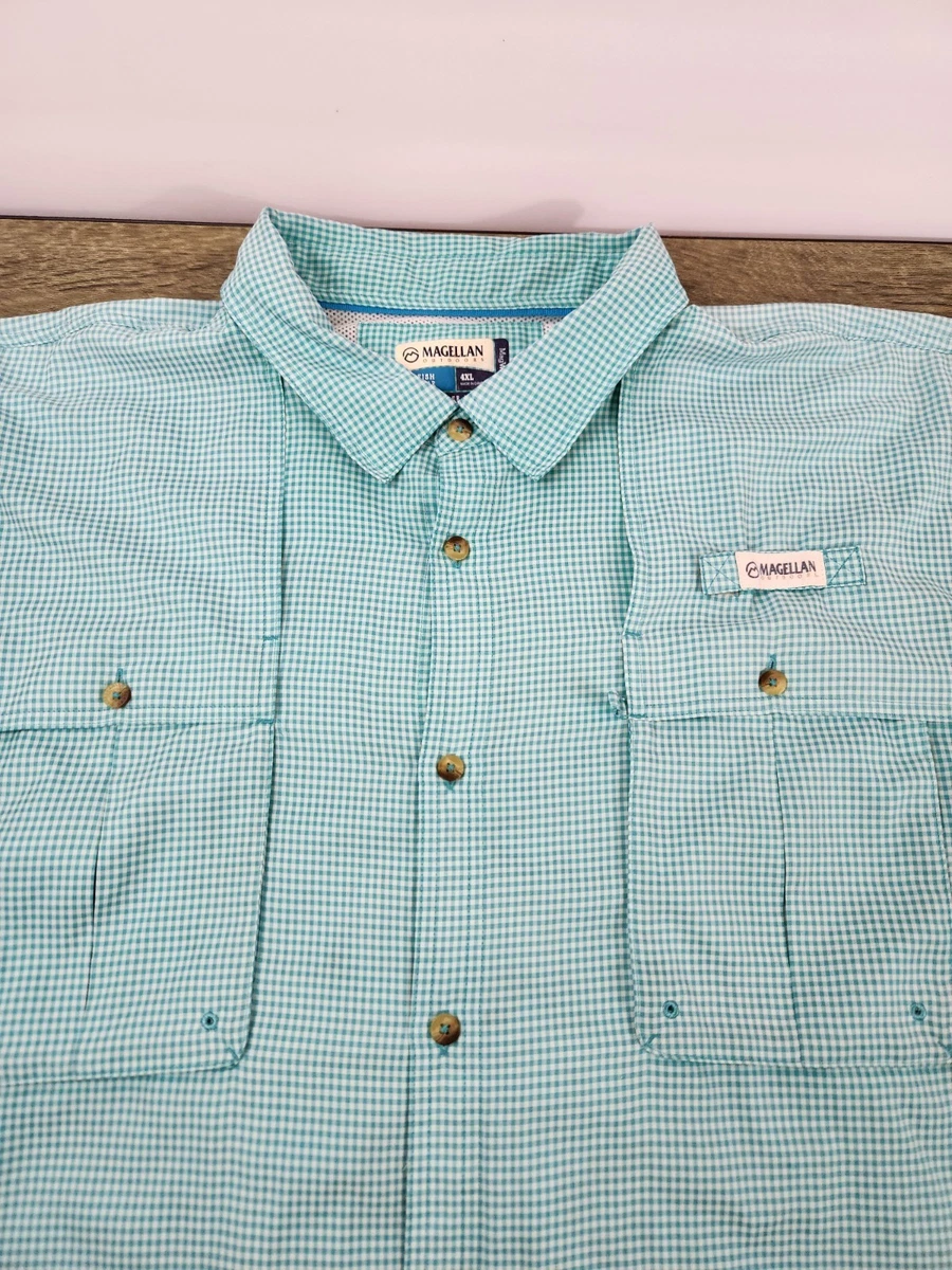 Chemise Homme Magellan Marron Clair Magick Wick Fish Gear L/S