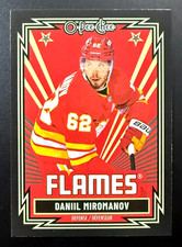 2025-26 O-Pee-Chee Hockey Daniil Miromanov Retro /100 Calgary