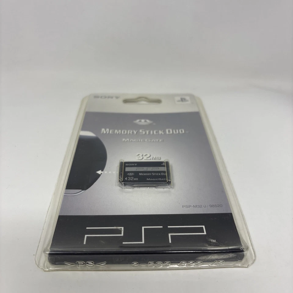 Sealed Sony PSP Memory Stick Duo 32MB MagicGate – New in Package - Image 4 of 4