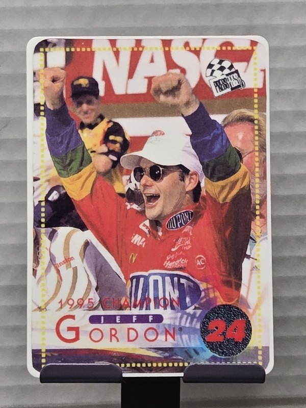 JEFF GORDON Presspass Ceramic Card! Very Rare! MINT CONDITION W/ Certification!!