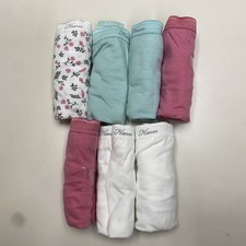 Hanes High-Waisted Brief Panties 7-Pack Moisture-Wicking Cotton Sz L   No Tag