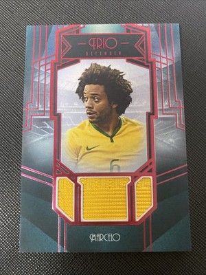 2024 Futera Unique Trio Marcelo Relic Patch 4/4 Legend Brazil Brasilien