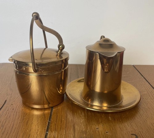 Olla crema y azucarero de plata Wallace vintage - Imagen 4 de 8