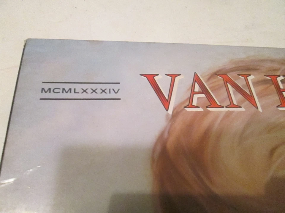 Rock Vintage Vinyl Van Halen 1984 vinyl record with Error Upside Down Rear Cover - Image 2 of 4