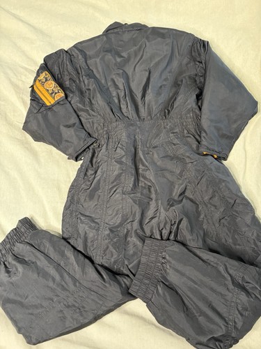 Vintage BOGNER Asymmetric Snow Ski Snowboard Belted Suit Women’s Tall B28 - Picture 2 of 6
