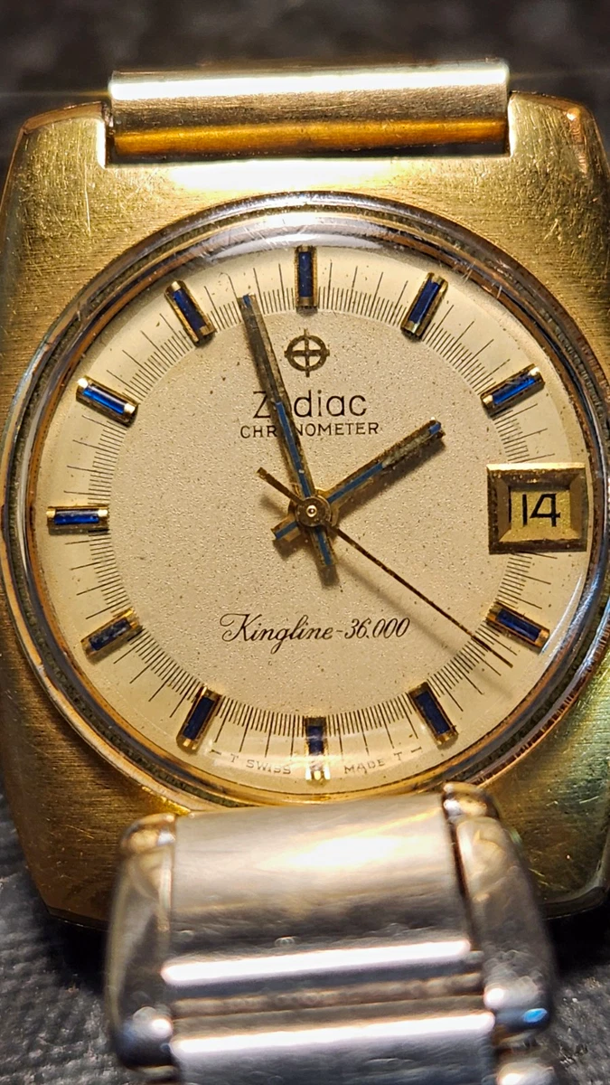 Zodiac ゾディアック 10KGPゴールドオーバルウォッチ 1950's 楽天市場