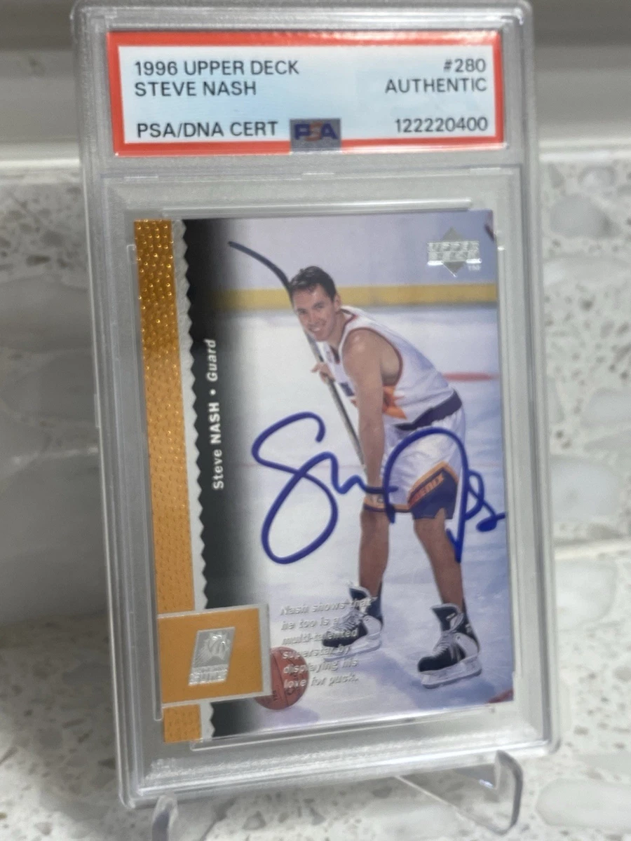 Upper Deck Steve Nash Basketball Autographed Sports Trading Cards