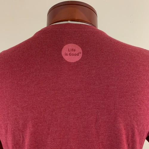 LIFE IS GOOD Men's Santa Jake Golf Classic Fit Crusher T-Shirt Size M NEW - Picture 4 of 7