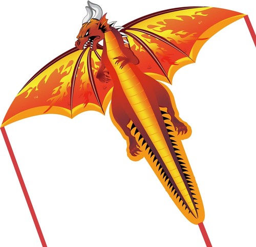 Dragon Kite for Kids & Adults Easy to Fly Kite for Beginners Beach Trip Outdoor. - Picture 2 of 8