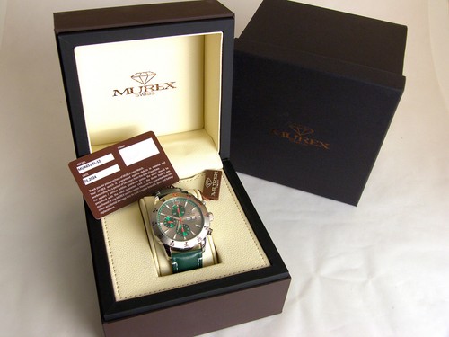 Schweizer Automatik Chronograph Sportuhr Murex Eta 7750 automatic Fullset - Bild 10 von 10