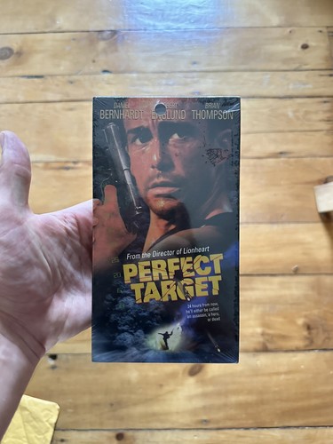 New Sealed Perfect Target VHS Movie 1998 Vintage Screener Demo Promo