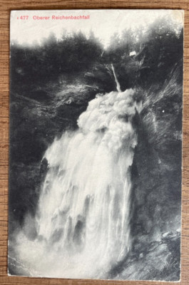 CPA Postkarte - SCHWEIZ - Oberer Reichenbachfall - Reichenbachfälle 1911