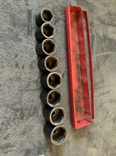 Matco 1/2” Drive Shallow Socket Set, 6pt, 1 1/16- 1 1/2