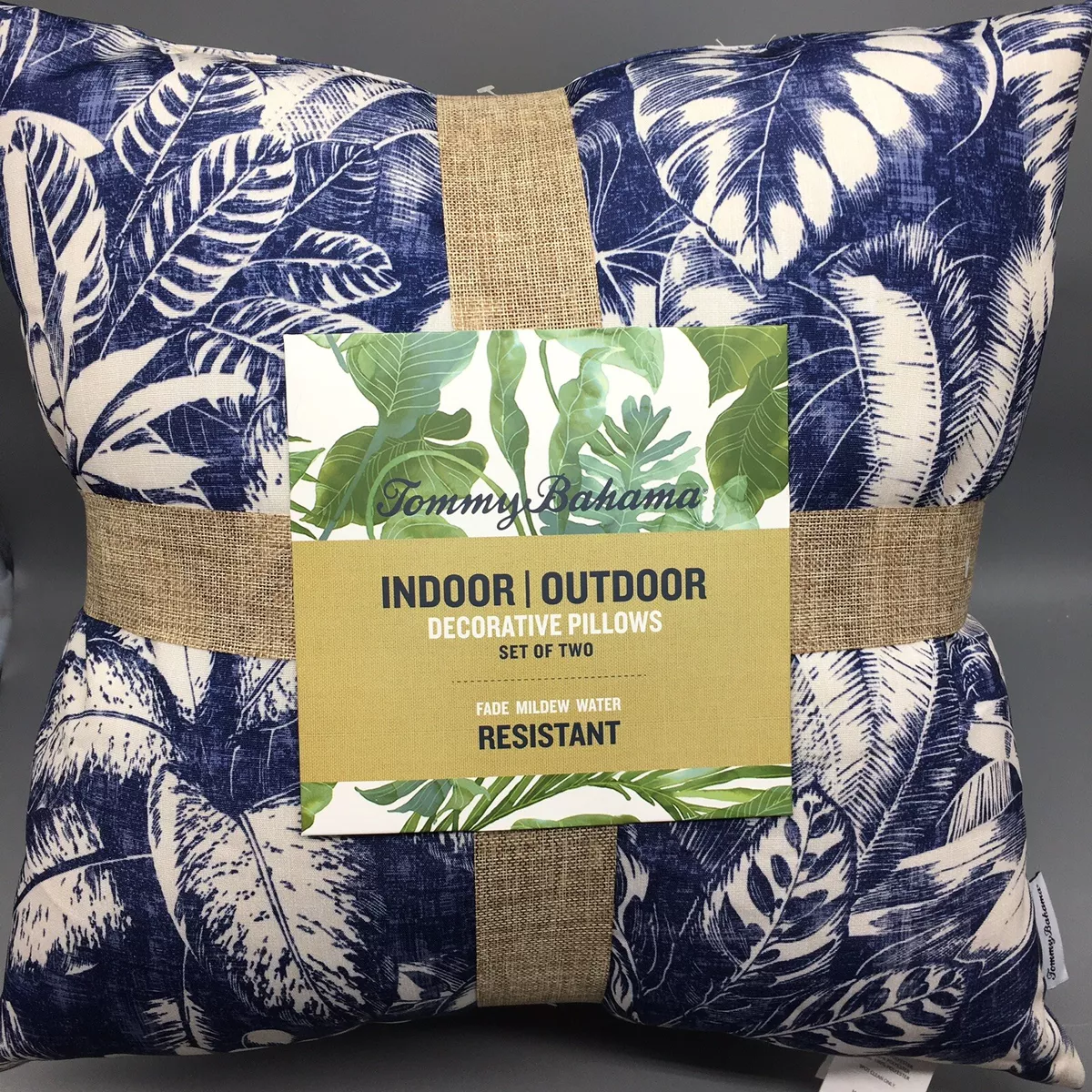 Tropical print cheap throw pillows