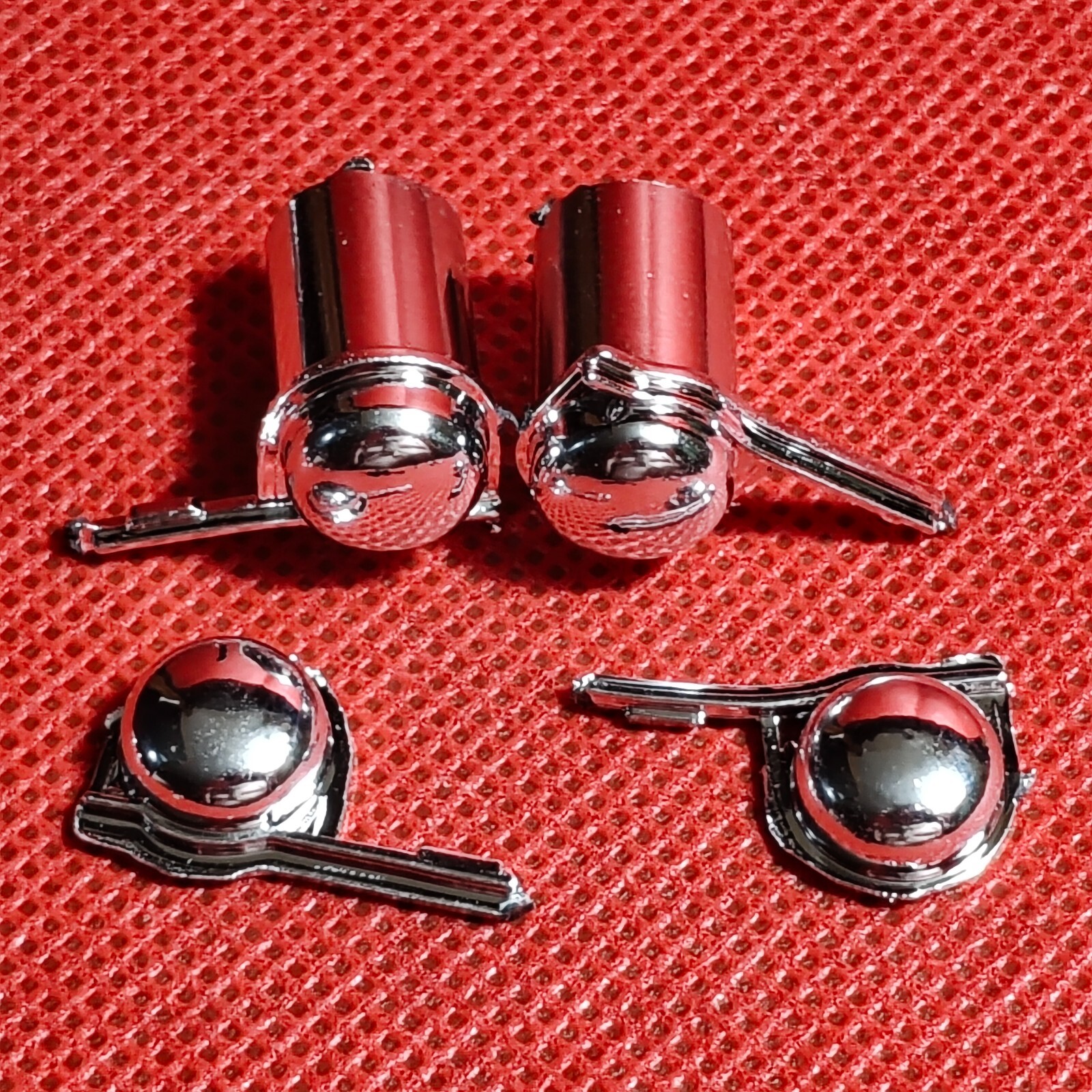 1:25 Scale Chrome Tanks Mack DM 800 Semi Truck Model Car Part