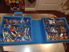 Huge Skylanders Lot 40+ figures , cards , tra...