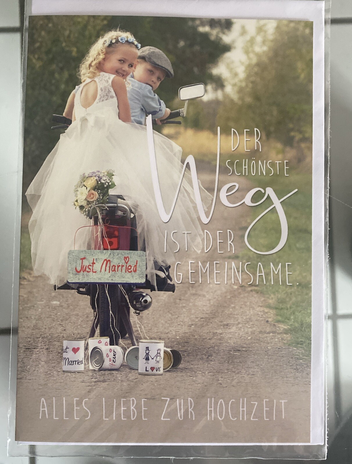 Hochzeitskarte Alles Liebe Zur Hochzeit