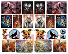 1:64 Van Murals WATER-SLIDE DECALS FOR HOT WHEELS, MATCHBOX, SLOT CAR: