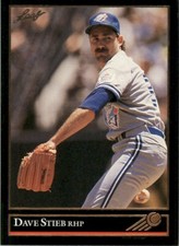 1992 Leaf Black Gold Dave Stieb Toronto Blue Jays #291 Baseball Card
