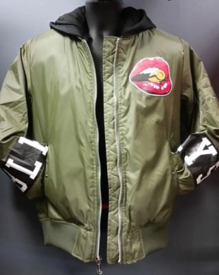 black keys bomber jacket