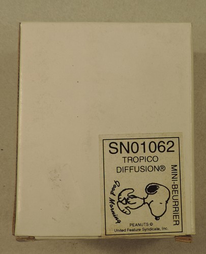 Mini beurrier Snoopy Charlie Schulz Tropico SN01062 NEUF - Imagen 4 de 4
