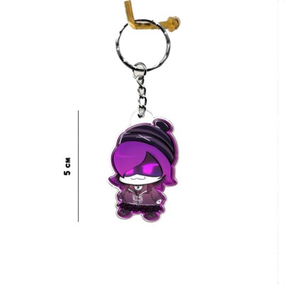 5CM Murder Drones GirlToys Kawaii Cartoon Anime Acrylic Keychain Soft Killers Li