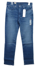 New Levi's Mens 514 1285 Stonewash Straight Fit Leg Stretch Denim Jeans 36 X 36