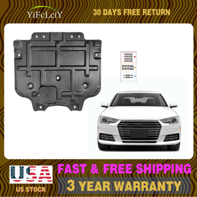 Rear Engine Splash Shield For 2017-2024 Audi A4 S4 Lower Under Engine Cover