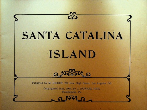 Santa Catalina Island California 1904 Souvenir Booklet - Picture 2 of 5