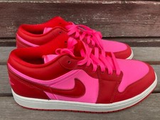 NIKE Air Jordan 1 Low SE Pink Blast Valentine s Day FB9893-600 Women Shoes 12