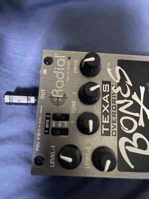 Radial Tonebone Texas Bones Dual Overdrive | eBay