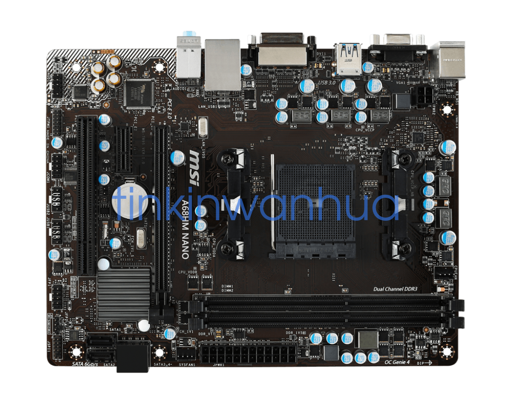 FOR MSI A68HM NANO Motherboard Support AMD 7650K 7860K 860K A68H 100% Test  Work
